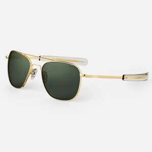 NEW Randolph Gold Aviator Sunglasses